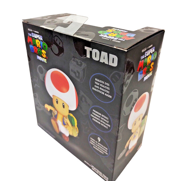 Nintendo The Super Mario Bros. Brothers Movie Toad Figure with Frying Pan 2023 - Picture 5 of 10